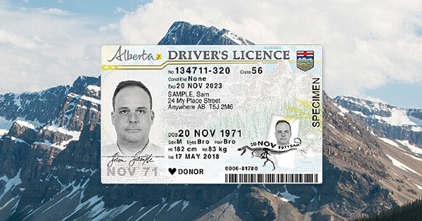 Alberta first to add citizenship to licenses!