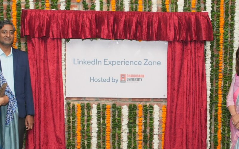 India&apos;s First &apos;LinkedIn Experience Zone&apos; Launched at Chandigarh University to Enhance Students&apos; Career Prospects through Strong Professional Profile Building
