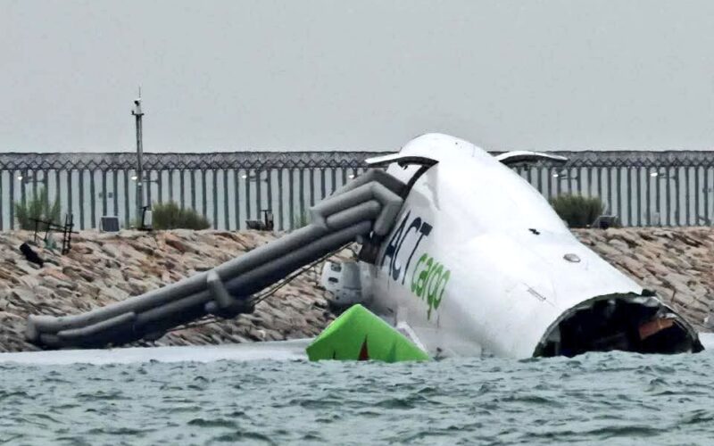 Fatal Crash as Cargo Jet Overshoots Runway at Hong Kong Airport