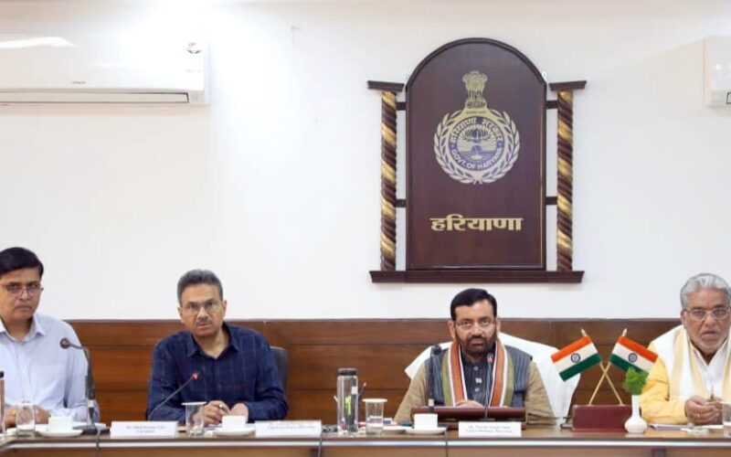 CM Nayab Singh Saini Orders Timely Completion of Village Development Works, Reviews Panchayat Projects