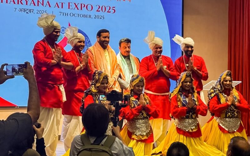 Haryana to Play Key Role in India’s $5 Trillion Economy, Says CM Nayab Singh Saini at World Expo 2025