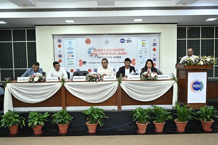 PHDCCI organised 5th Awareness Session on Raising & Accelerating MSME Performance (RAMP) Programme