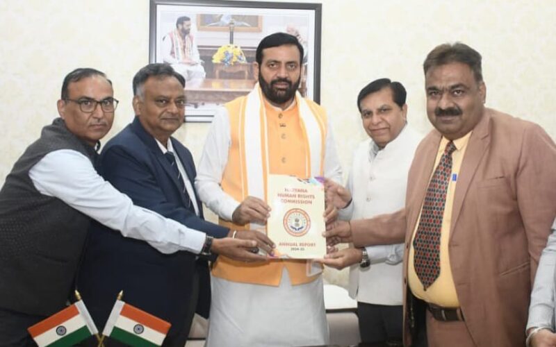 Haryana Government to Extend Full Support for Human Rights Protection and Promotion: CM Nayab Singh Saini