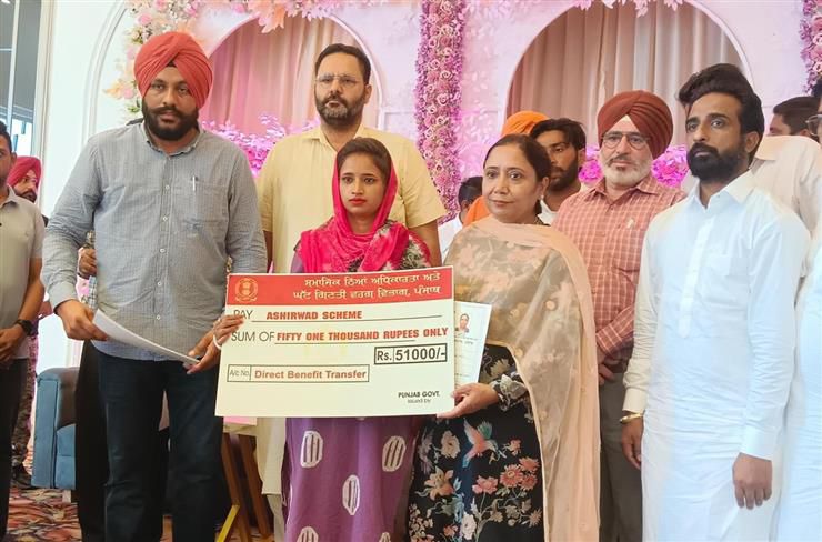 Mann govt releases Rs 29.33 crore for 5,751 Daughters’ weddings, Brings relief to poor families