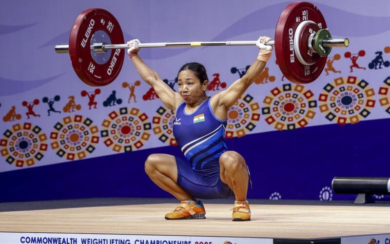 Mirabai Chanu wins silver at World Weightlifting Championships in 48kg category