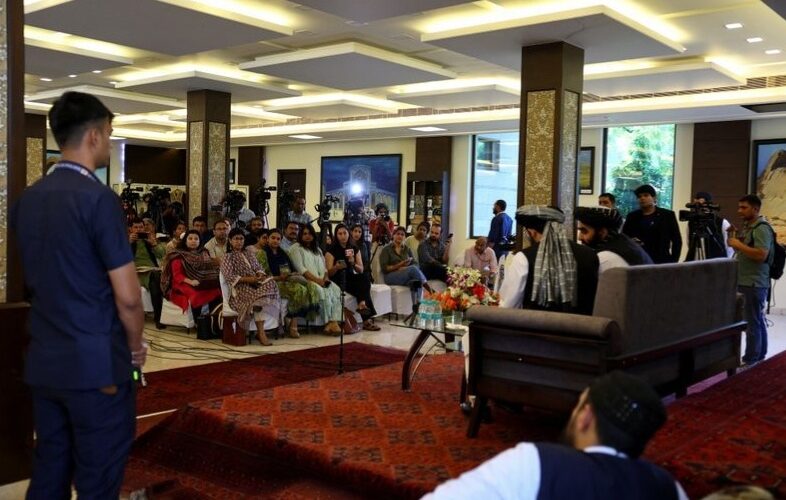 Afghan FM Amir Khan Muttaqi Clarifies No Intent to Exclude Women Journalists During Press Interaction in New Delhi