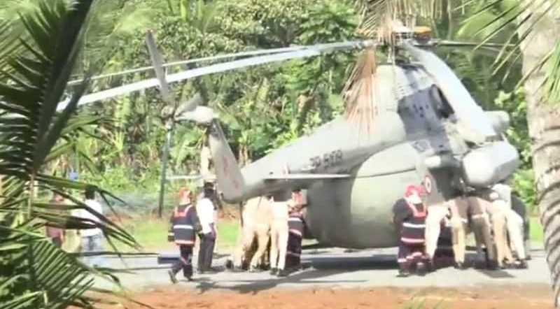 Minor Incident at Kerala Helipad After President Murmu’s Arrival, No Injuries Reported