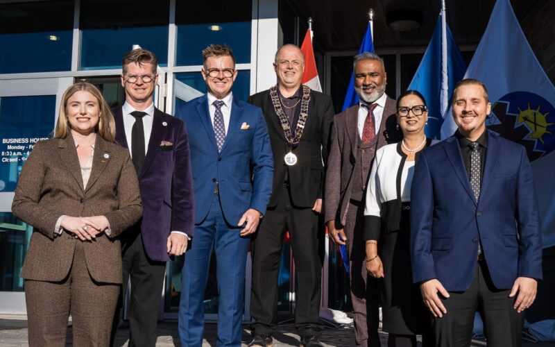 Mayor Shannon Dean and Council Re-Elected, Sworn In to Serve New Term Chestermere (Rajeev Sharma) : In a momentous occasion for the residents of Chestermere, Mayor Shannon Dean and members of the Town Council were officially sworn in this morning, marking the beginning of a new term dedicated to leadership, collaboration, and community development. The re-elected Council members include: • Murray Grant • Dr. Ritesh Narayan • Kiran Randhawa • Janelle Sandboe • Robert Schindler • Rob Wawrzynowski The swearing-in ceremony drew residents, community leaders, and dignitaries who gathered to celebrate the reaffirmation of local governance and commitment to public service. In his remarks, Mayor Shannon Dean expressed heartfelt gratitude to the community for its continued trust and support. “It’s an honor to continue serving the people of Chestermere,” Mayor Dean said. “Together, we will build on our successes, strengthen local services, and ensure our city remains a vibrant, inclusive, and forward-looking community for all.” Town officials extended thanks to everyone who attended the event, noting that the renewed leadership team is eager to continue serving with dedication, transparency, and integrity throughout the new term. The ceremony marks a fresh chapter for Chestermere, highlighting unity, civic pride, and a shared vision for the city’s future.