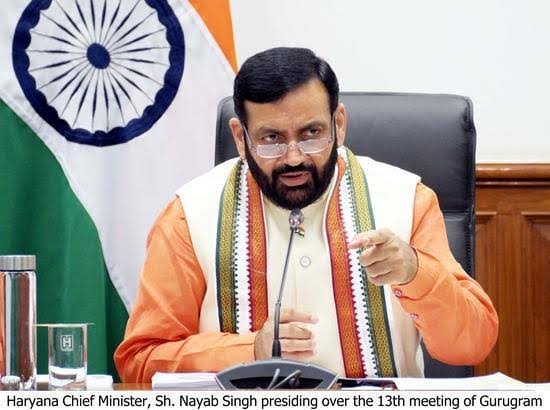 CM Nayab Singh Saini Urges Traders to Pass On GST Rate Cuts to Consumers