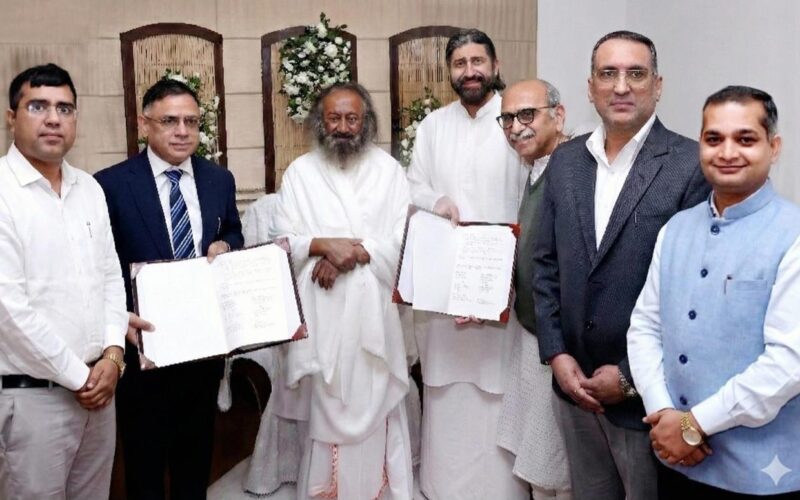 Art of Living and Haryana’s Animal Husbandry Department Sign MoU for Special Training Programme