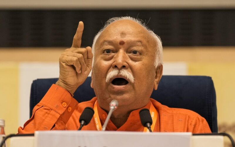 Mohan Bhagwat Defends RSS’s Legal Standing, Says “Even Hindu Dharma Isn’t Registered”