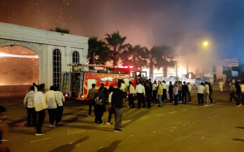 Fire Breaks Out At Marriage Palace On Zirakpur-Panchkula Road; No Casualties Reported