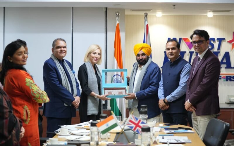 Punjab Becomes Global Investment Destination: CM Mann Invites UK to Invest, UK Shows Strong Interest in Partnership