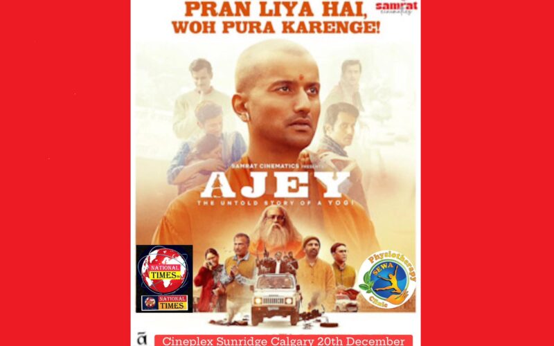 Calgary to Host Joint Community Screening of AJEY: The Untold Story of a Yogi