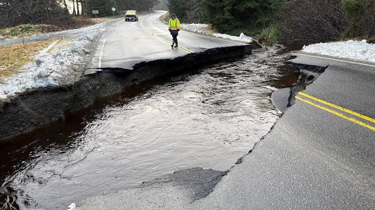 Heavy Rain Triggers Fresh Highway Washouts Across Haida Gwaii and Northwest B.C.