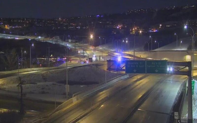 Major Water Main Failure Causes Flooding and Road Closures in Bowness Calgary