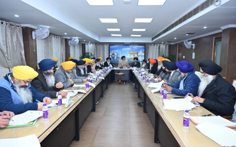 SGPC Executive Committee Meets Under Advocate Harjinder Singh Dhami; Condemnation Resolution Passed Over Remarks on Sikh Gurus