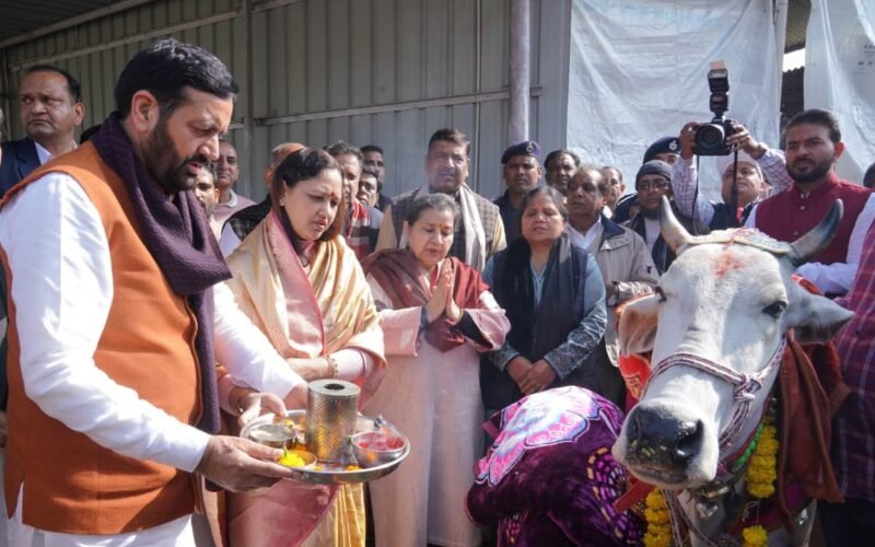 On his birthday, CM Nayab Singh Saini takes another significant step towards fulfilling the sacred pledge of serving cows