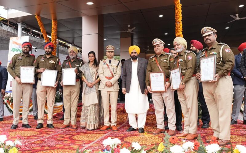Punjab’s rights non-negotiable, Chandigarh will always remain ours: CM Bhagwant Singh Mann at Republic Day event in Hoshiarpur