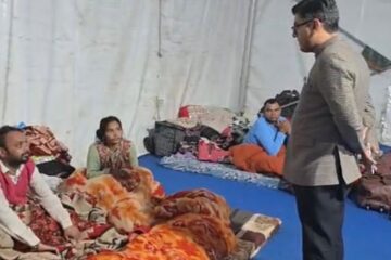 Mayor Saurabh Joshi Makes Surprise Inspection of Rain Basera in Chandigarh