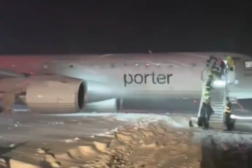 Porter Airlines Plane Slides Off Runway at Halifax Airport, All On Board Safe