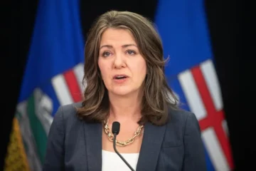 Premier Danielle Smith Affirms ‘Alberta Stays’ Amid MLA’s Push for Separation Referendum