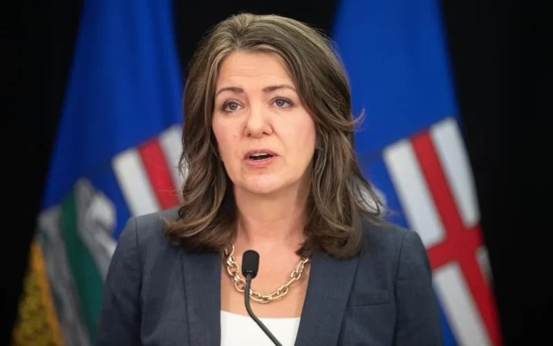 Premier Danielle Smith Affirms ‘Alberta Stays’ Amid MLA’s Push for Separation Referendum