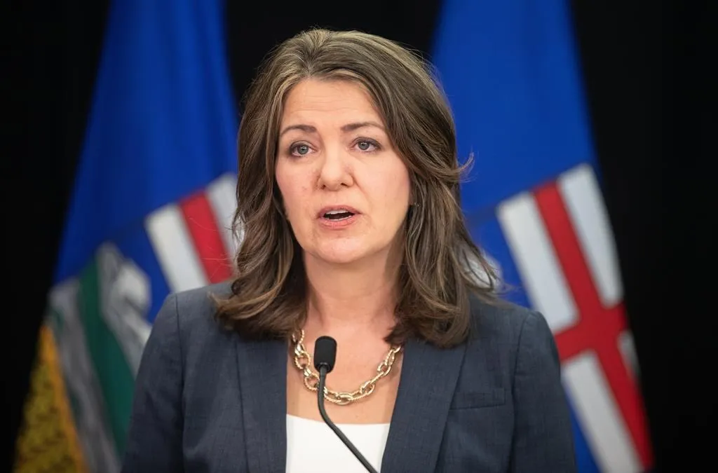 Premier Danielle Smith Affirms ‘Alberta Stays’ Amid MLA’s Push for Separation Referendum
