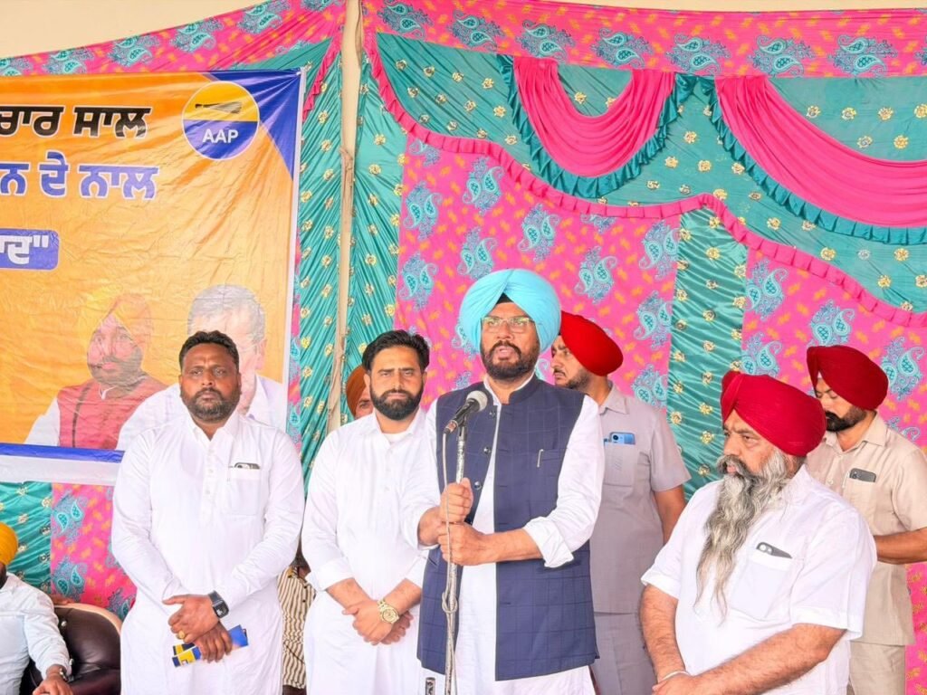 AAP Launches Statewide Outreach Campaign to Showcase Mann Govt’s 4-Year Performance Across Punjab
