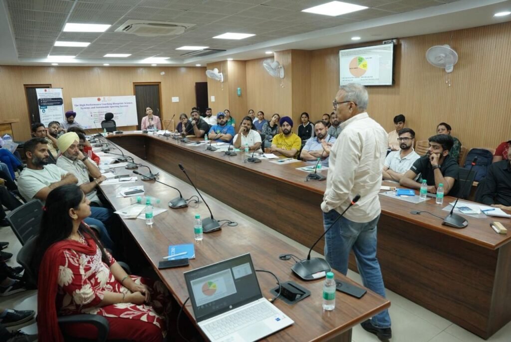 Chandigarh Hosts Landmark Sports Science Workshop for High-Performance Coaching
