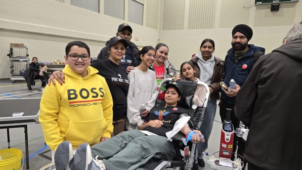 Faith in Action: Masihi Life Church Calgary Spreads Hope Through Blood Donation and Community Service