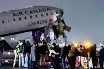 Pilots dead, several injured as Air Canada plane rams into parked truck at New York airport