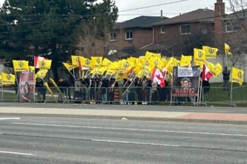 Police Presence Intensifies as Demonstration Near Brampton Temple Sparks Community Unease