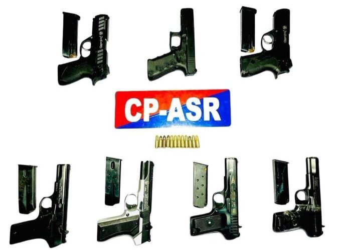 Amritsar Police Foil Cross-Border Gunrunning Network, Seize Weapons Cache