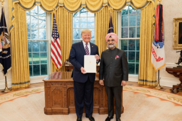 Donald Trump Praises Taranjit Sandhu’s Elevation as Delhi Lt Governor, Highlights Diplomatic Legacy