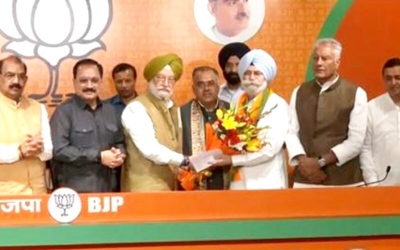 Senior Advocate H.S. Phoolka Joins BJP, Marks Return to Active Politics