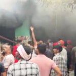 Lamp Sparks Blaze in Ajnala, House Gutted; Two Vehicles Destroyed, Loss Pegged at ₹50 Lakh