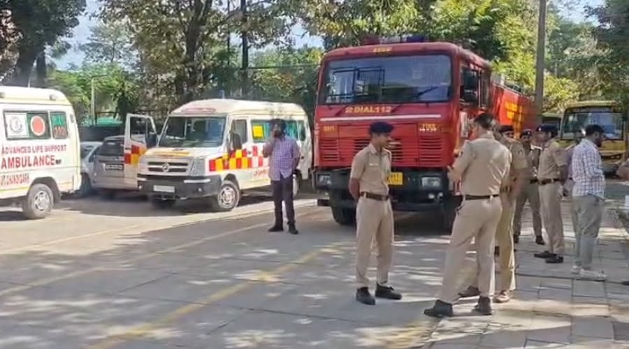 Bomb Threat at Sector 42 College Triggers Panic, Massive Security Sweep Launched