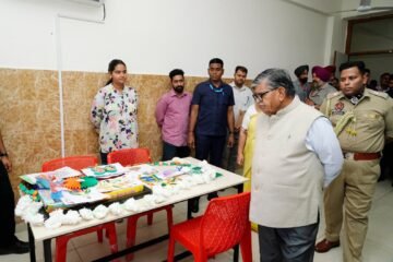 Governor Gulab Chand Kataria conducts surprise inspections of city institutions