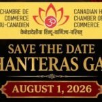 CHCC Announces Dhanteras Gala 2026 in Calgary on August 1st