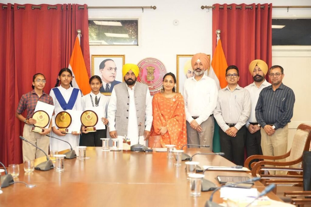 Daughters dominate Punjab’s Class 8 results; CM Mann announces direct admission to Schools of Eminence