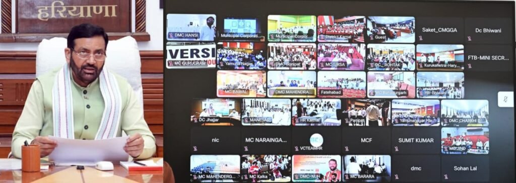 CM Nayab Singh Saini announces two-week special cleanliness drive across Haryana