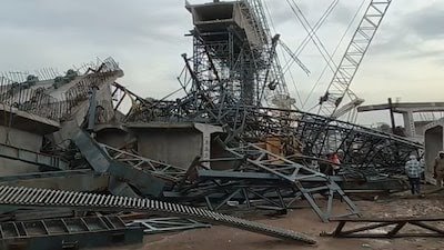 Six workers killed after under-construction bridge collapses in Uttar Pradesh’s Hamirpur