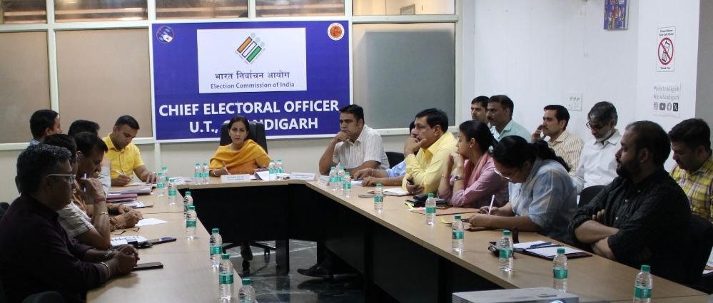 Chandigarh CEO Reviews Preparedness for Special Intensive Revision of Electoral Roll