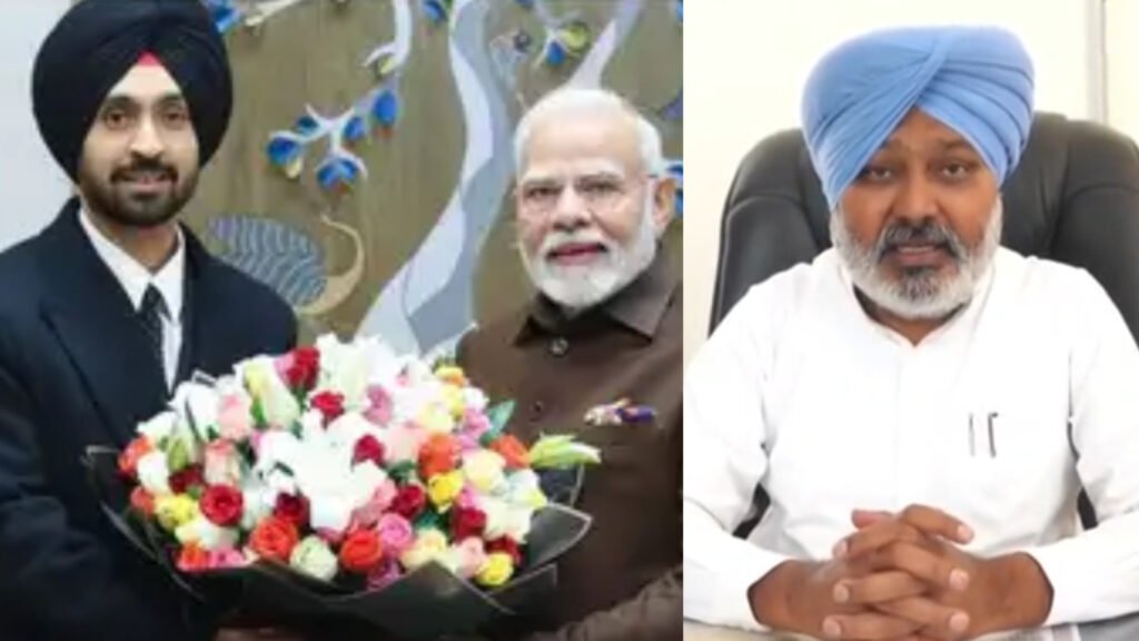 Punjab Minister Harpal Cheema Alleges BJP Hand Behind Firing at Diljit Dosanjh’s Manager’s Residence