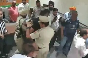 Balachaur Protest Sparks Political Face-Off as BJP, AAP Trade Charges Over Office Scuffle
