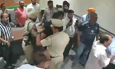 Balachaur Protest Sparks Political Face-Off as BJP, AAP Trade Charges Over Office Scuffle