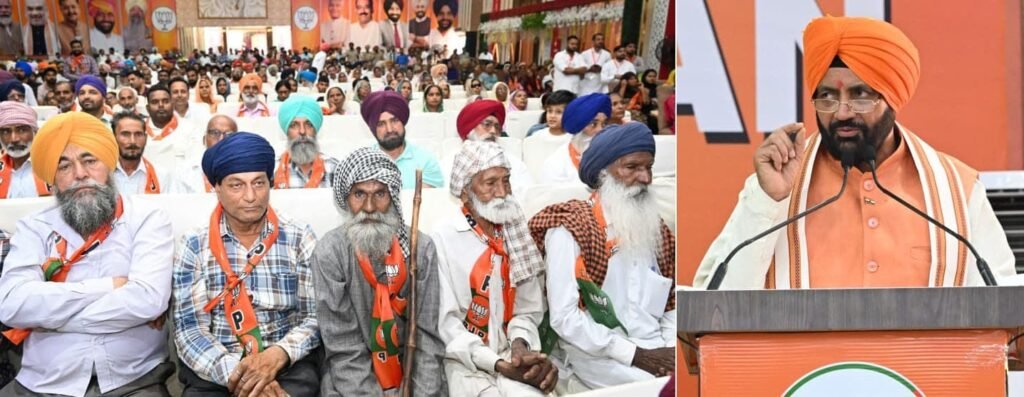 Haryana CM Nayab Singh Saini Urges Punjab OBC Unity to Secure BJP Victory in Next Election