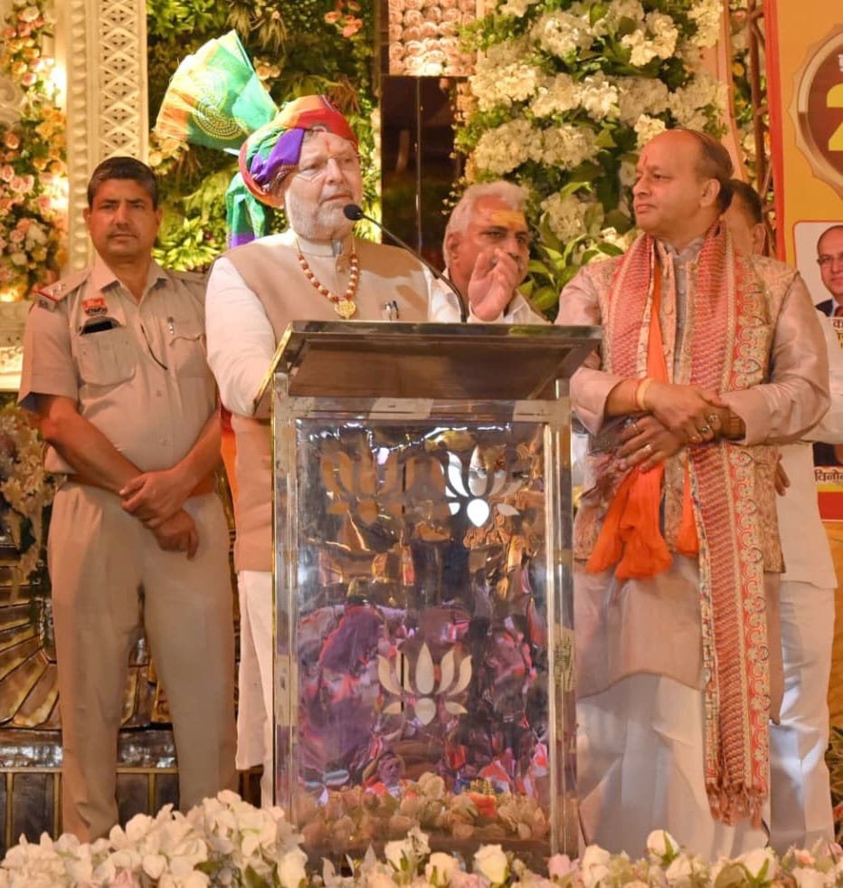 Dr. Arvind Sharma Backs Demand for 121-Foot Lord Parshuram Statue in Delhi’s Japanese Park
