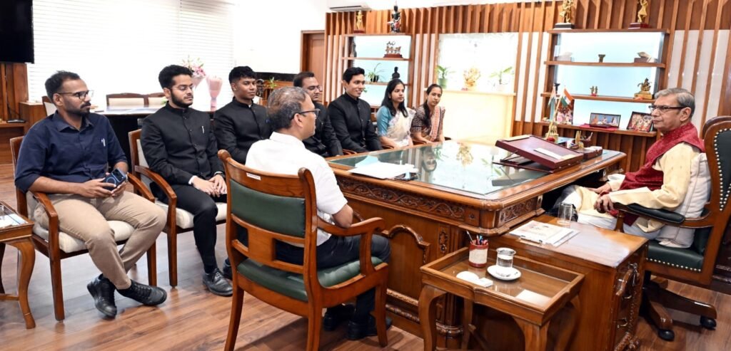Governor Asim Kumar Ghosh inspires new IAS probationers with a masterclass on public service